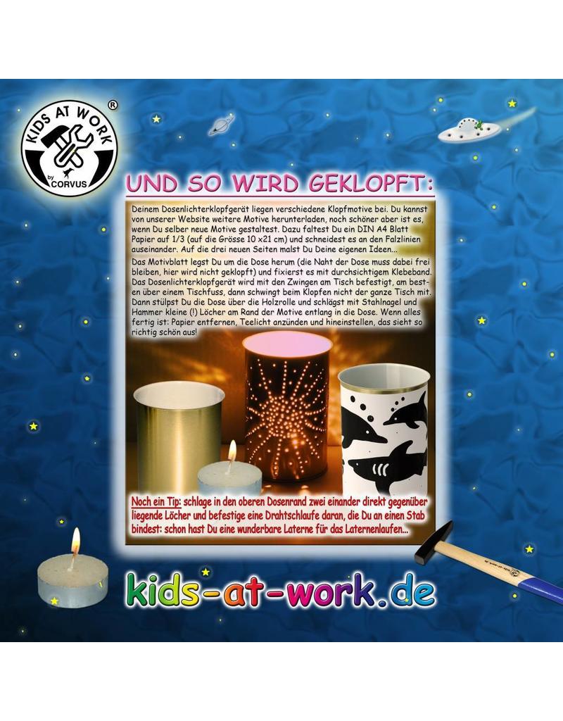 Kids at work DIY Tin Lantern