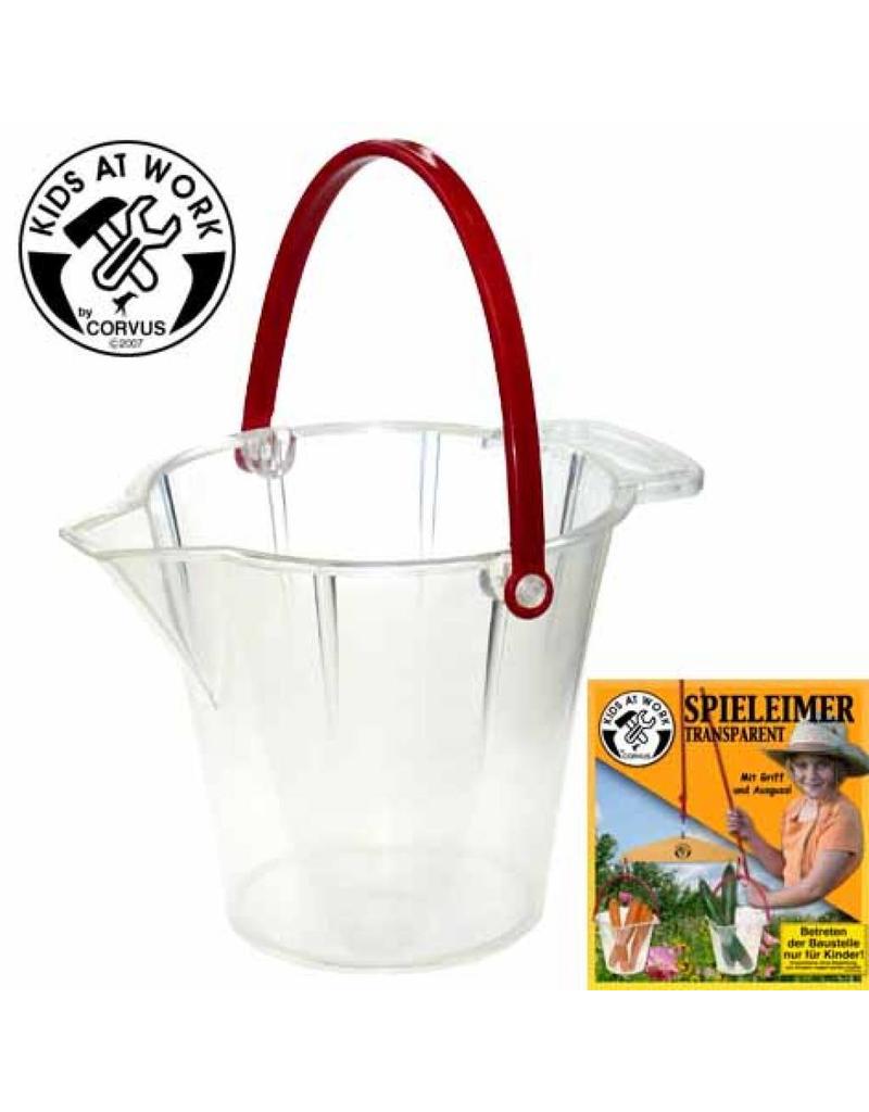 Kids at Work Transparent bucket