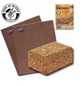 Kids at work Sanding block