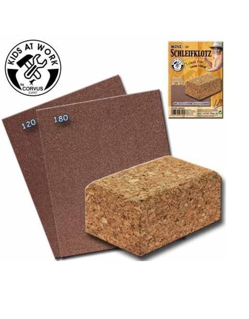 Kids at work Sanding block