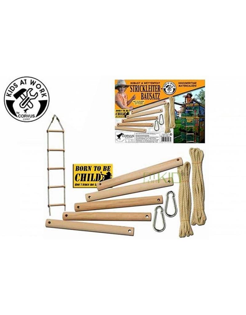 Kids at Work DIY Rope Ladder
