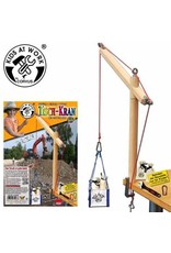Kids at Work Wooden crane