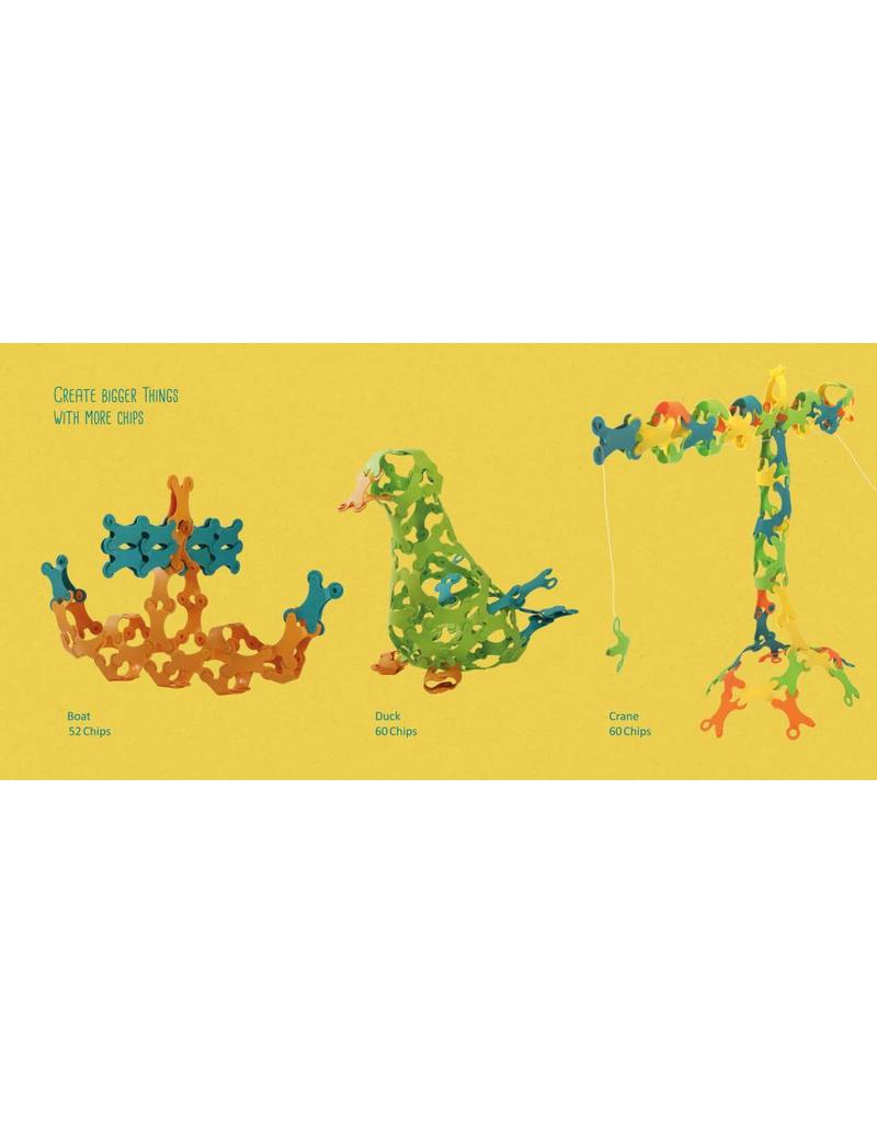 TicToys Binabo construction set – 240 chips in four colours