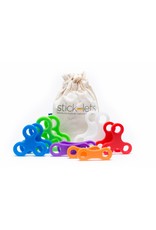 Stick-lets Dodeka Fort Set with 12 flexible connectors