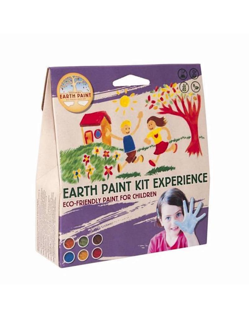 Natural Earth Paint Experience kinderverfset — 6 natuurlijke aardkleuren