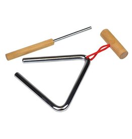 Voggenreiter Triangel met houten handgreep 10 cm