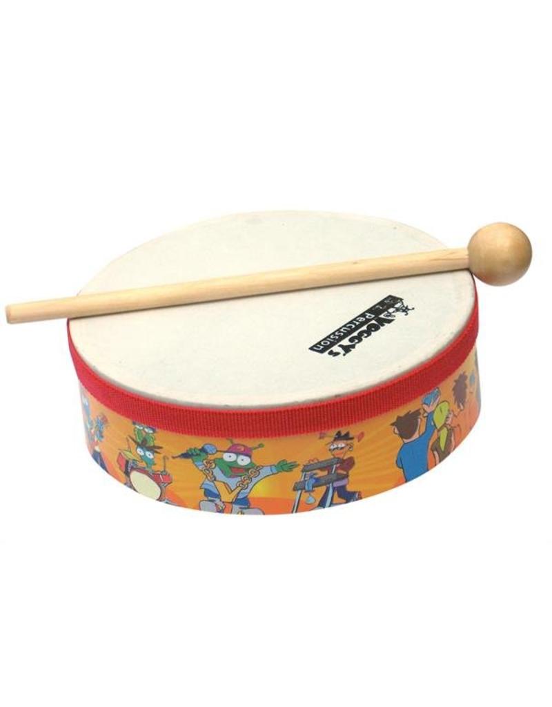 Voggenreiter Voggy’s wooden hand drum with beater — 15 cm