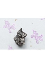 Blockwallah Block stamp  beautiful Unicorn