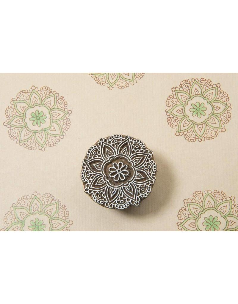 Blockwallah Blokstempel Crochet Mandala