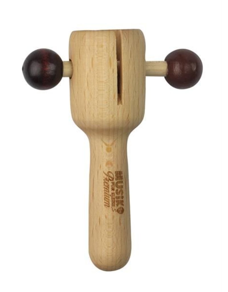Voggenreiter Rakatak rhythm instrument in beech and walnut wood