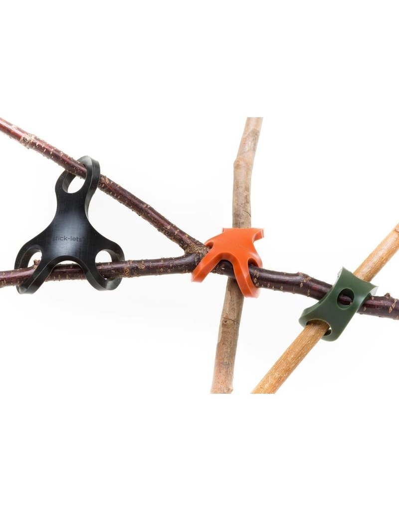 Stick-lets Camouflageset met 40 flexibele verbindingsstukken