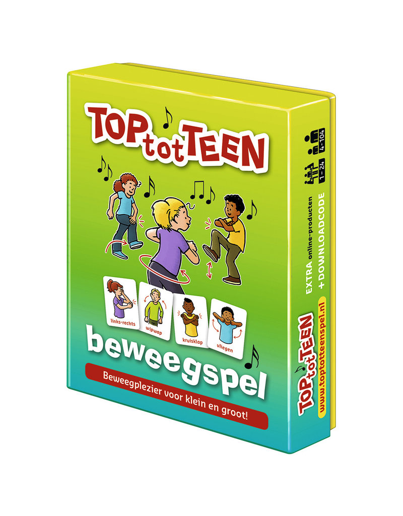 Uitgeverij Briljant Top tot Teen beweegspel