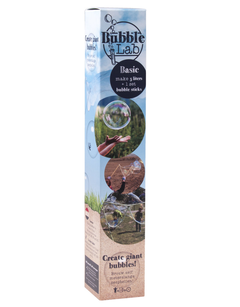 BubbleLab Basic for 5 litres of bubble solution and one wand