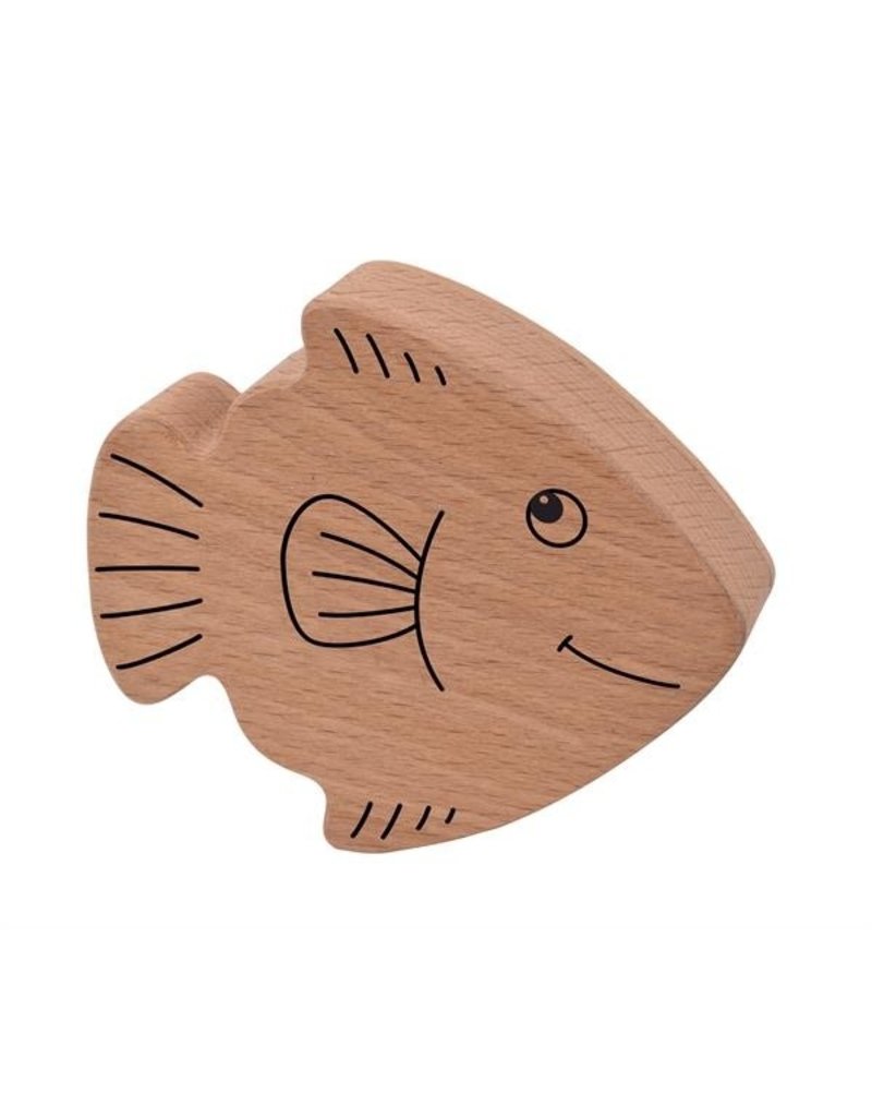 Voggenreiter FSC wooden fish rattle from 6 months