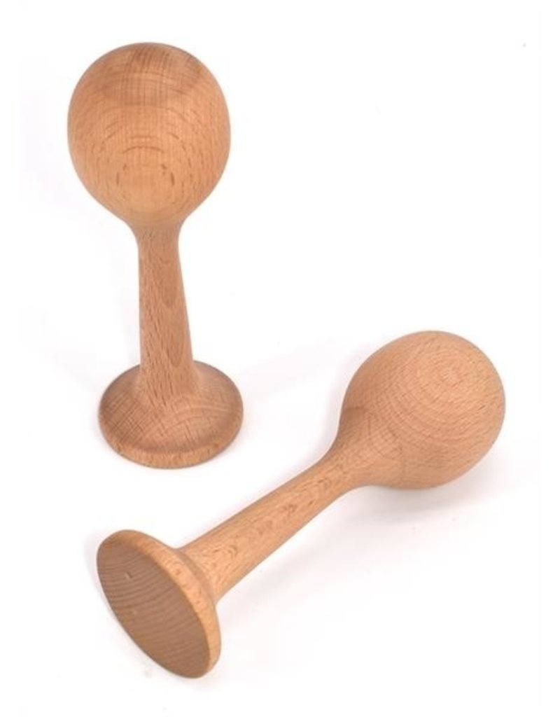 Voggenreiter Kleine houten maracas — set van 2