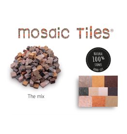 Neptune Mosaic Pot met 750 gekleurde mozaieksteentjes
