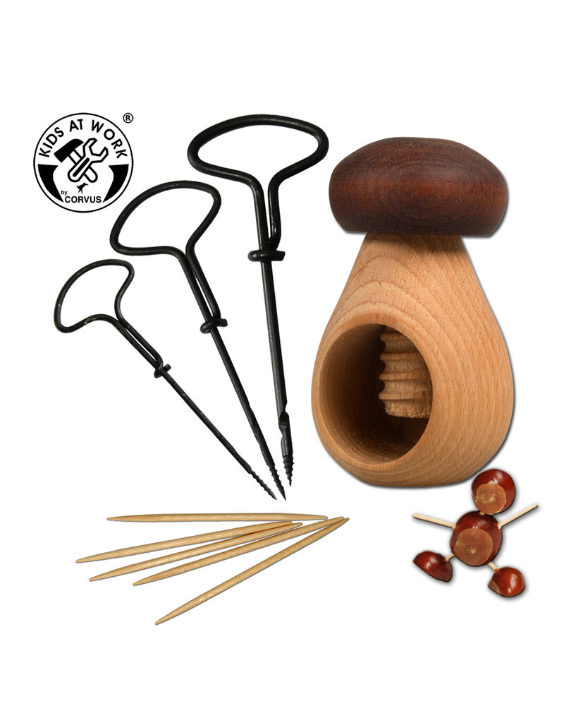 Kids at Work Chestnut craft set
