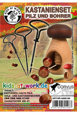 Kids at Work Chestnut craft set