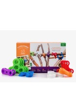 Stick-lets Stick-lets 18-delige set Mega Fort kit voor het bouwen van hutten, tenten, geometrie