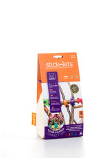 Stick-lets Dodeka Fort Set met 12 flexibele verbindingsstukken