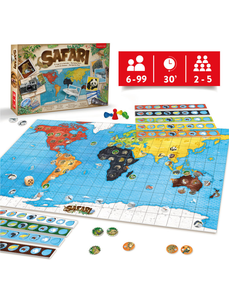 Juegaconmigo Juegaconmigo Safari board game