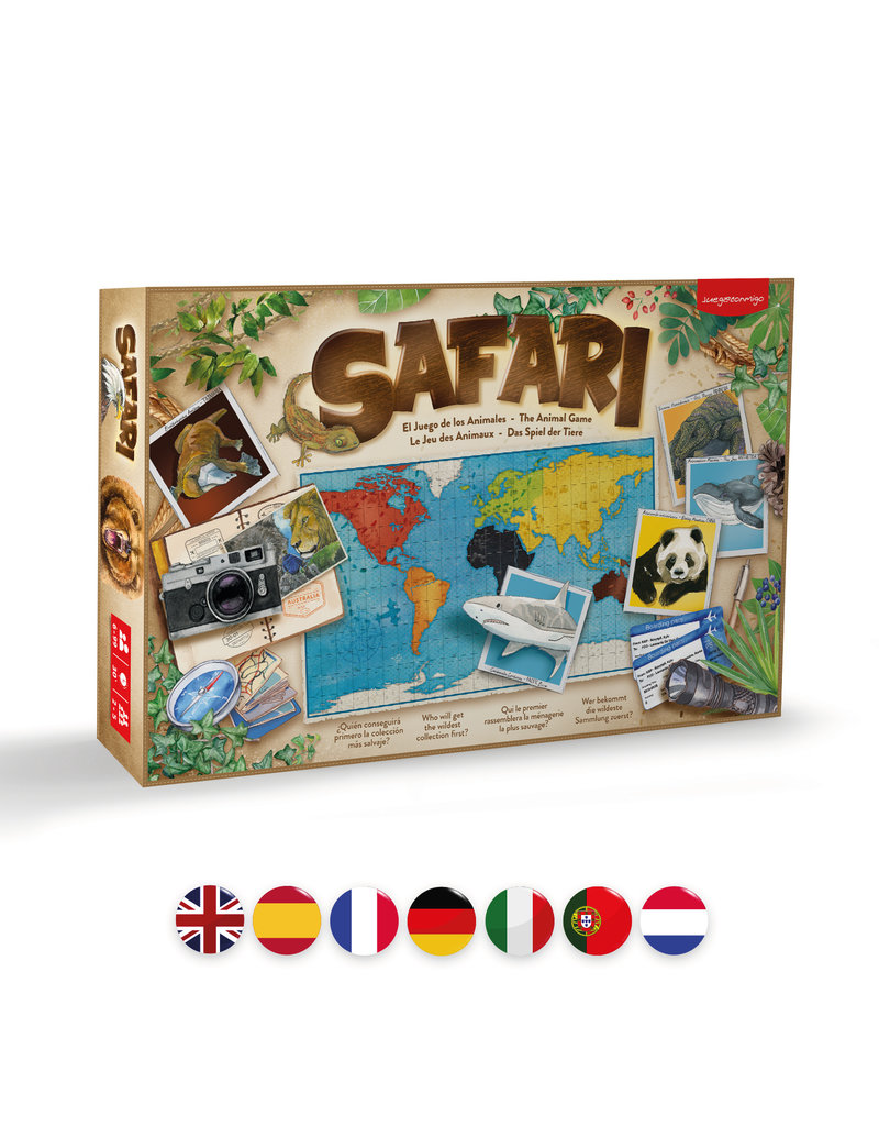 Juegaconmigo Juegaconmigo Safari board game