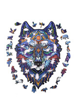 Aniwood Houten puzzel wolf medium