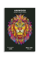 Aniwood Houten puzzel leeuw small