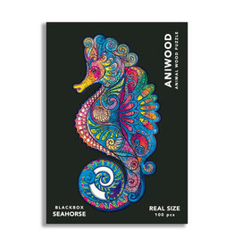 Aniwood Puzzle seahorse small