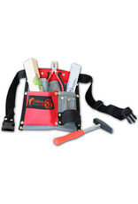 Kids at work Textile tool belt filled