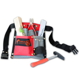 Kids at work Textile tool belt filled