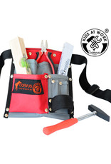 Kids at work Textile tool belt filled