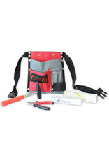 Kids at work Textile tool belt filled