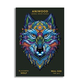 Aniwood Puzzel wolf small