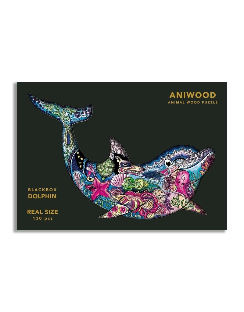 Aniwood Aniwood puzzle dolfin medium