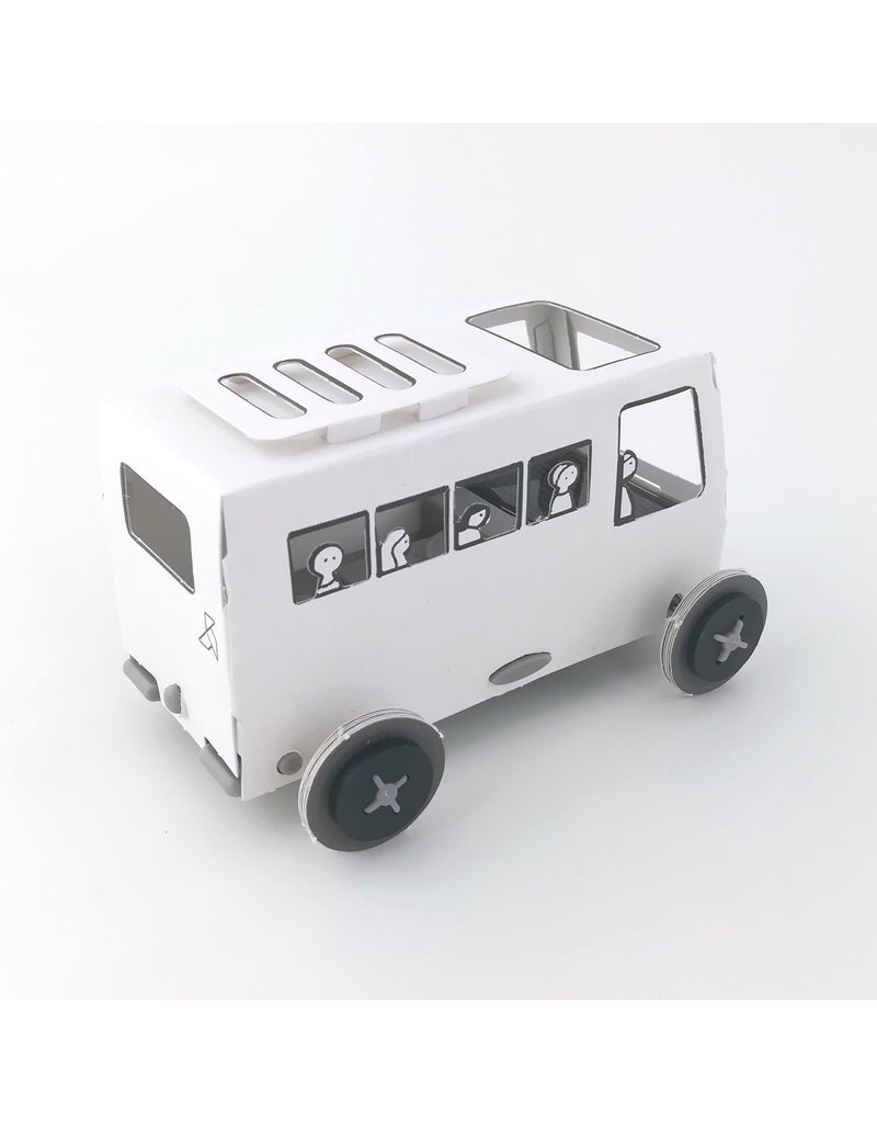 Litogami Autogami bus op zonne-energie