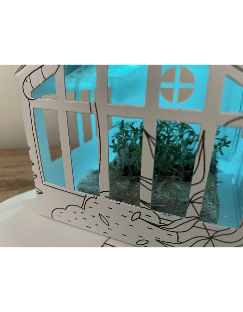 Litogami Casagami Greenhouse DIY solar greenhouse