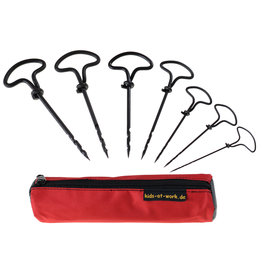 Kids at work Case with twist drill bits