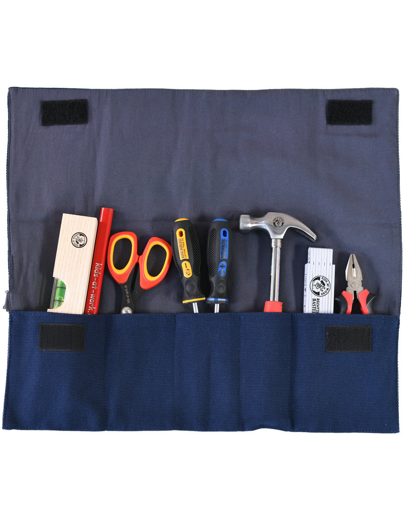 Kids at work Gereedschap etui - groot gevuld