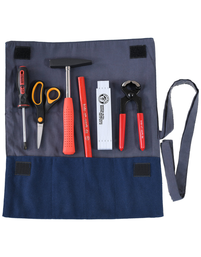 Kids at work Gereedschap etui - klein gevuld