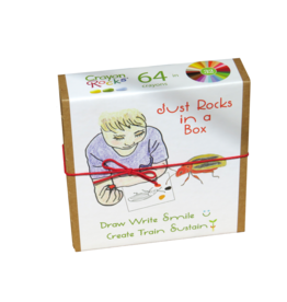 Crayon Rocks Just Rocks in a Box 32 kleuren en 64 krijtjes