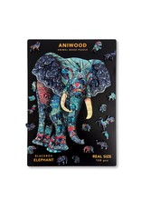 Aniwood Wooden puzzle elephant medium
