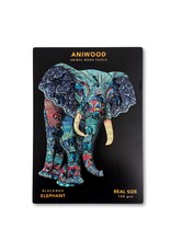 Aniwood Houten puzzel olifant medium