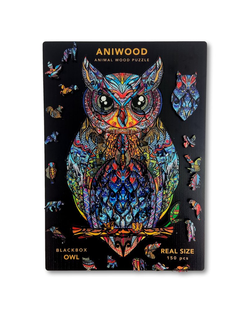 Aniwood Puzzle Owl M