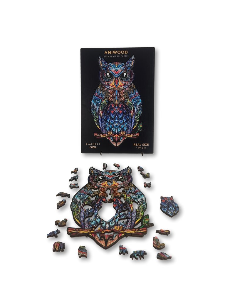 Aniwood Puzzle Owl M