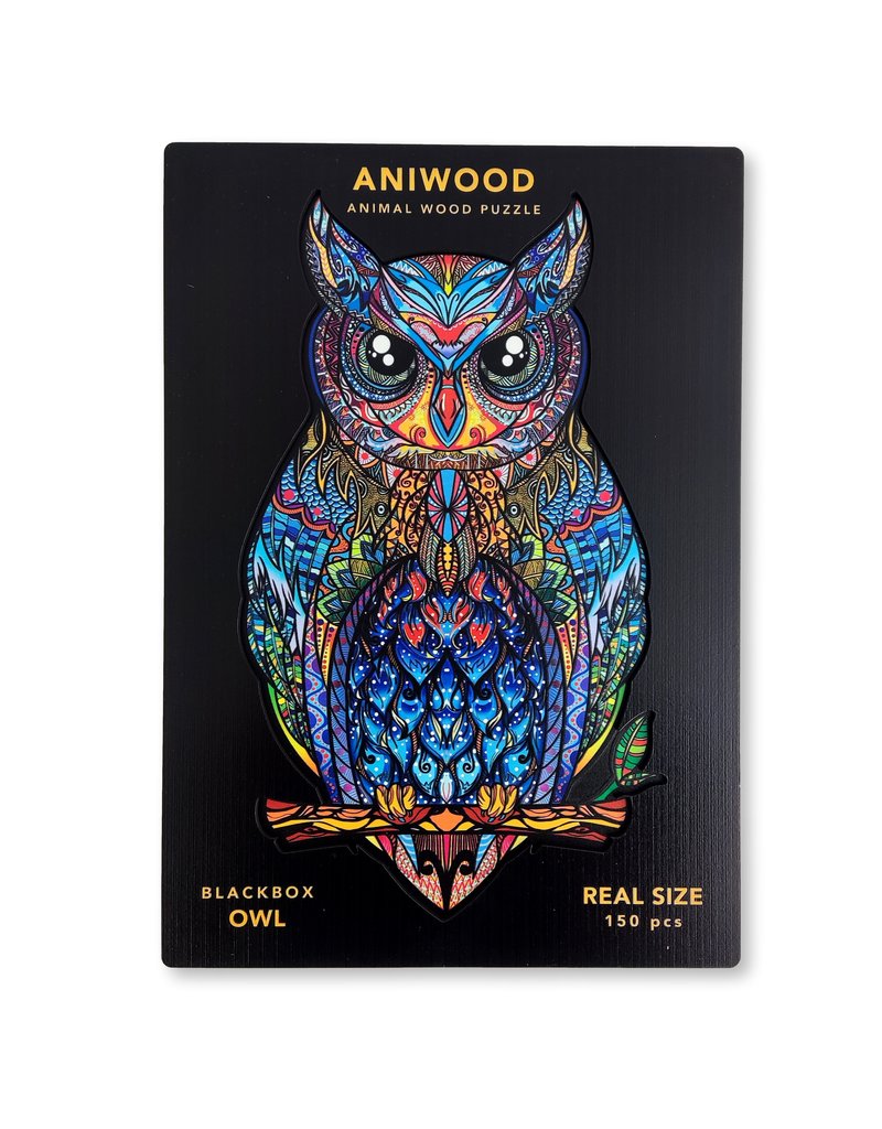 Aniwood Puzzle Owl M