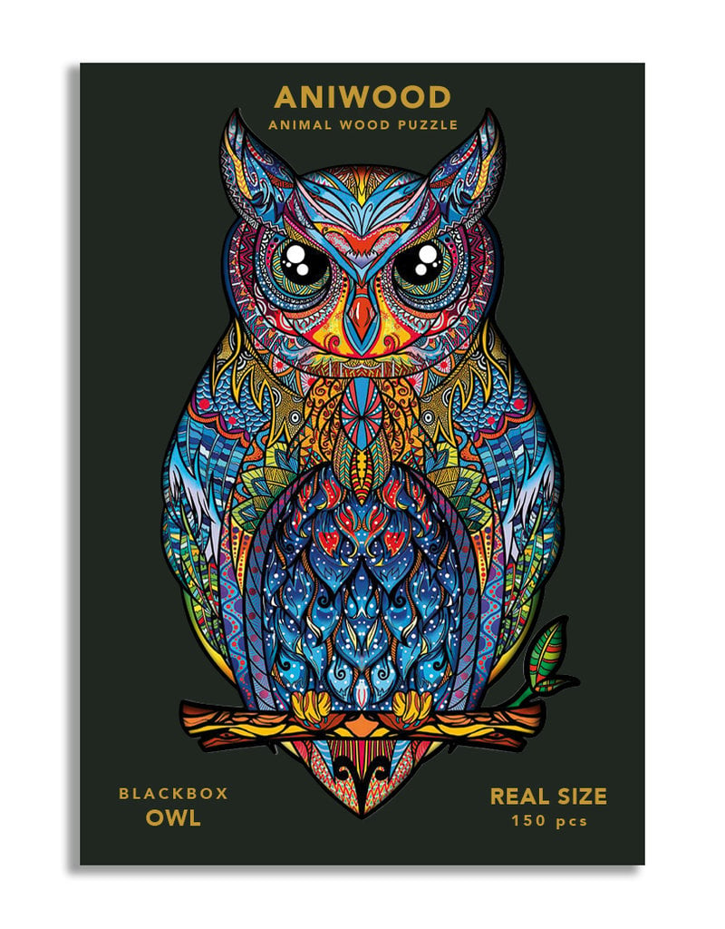 Aniwood Puzzle Owl M