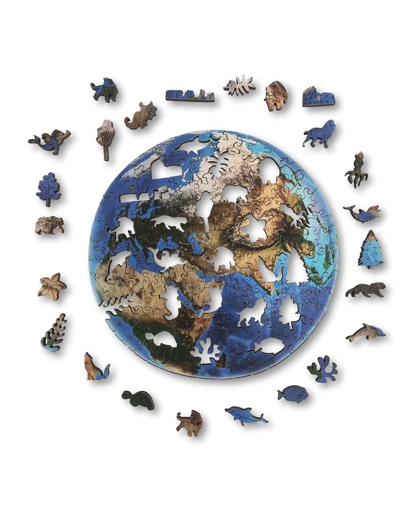 Aniwood Puzzel Aarde L