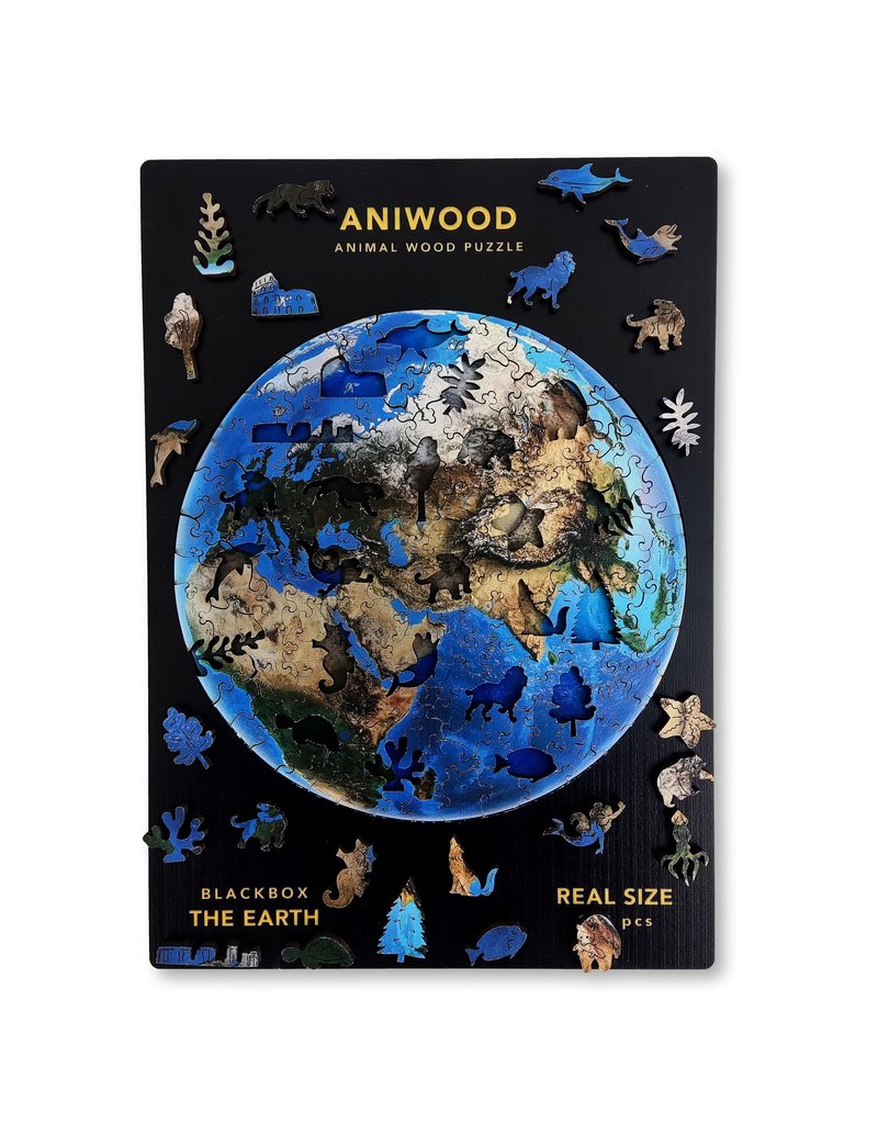 Aniwood Puzzel Aarde L