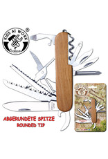 Kids at Work Pocket knife with wooden handle new model